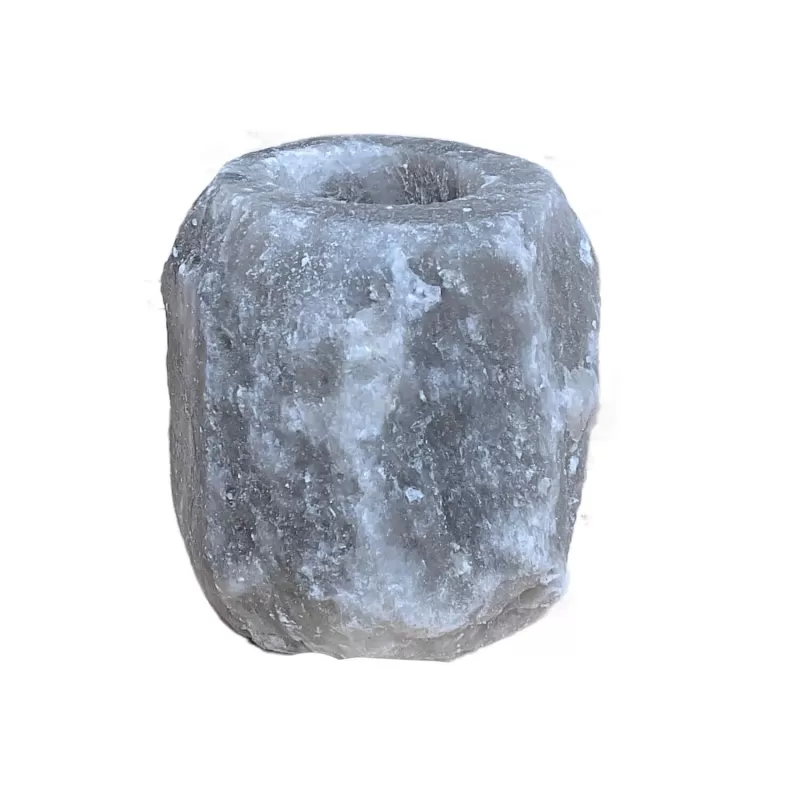 Świecznik solny - Szary